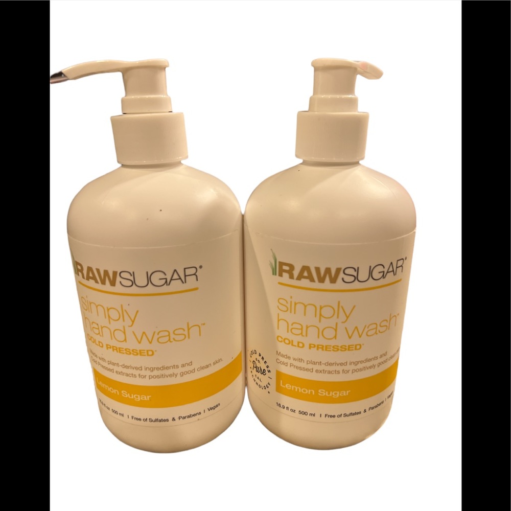 Raw sugar simply hand wash